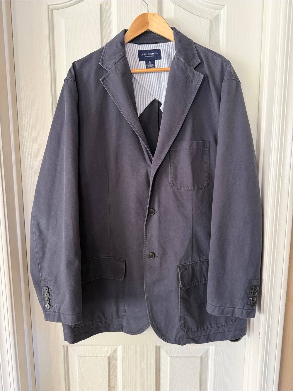 Daniel Cremieux Men's Slate blue Lightweight Casual Blazer